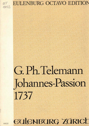 Johannes Passion 1737