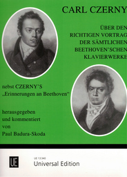 Ueber den Richtigen Vortrag der Saemtlichen Beethoven'schen Klavi