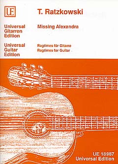 Missing Alexandra - Ragtimes Fuer Gitarre