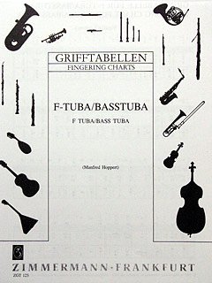 Grifftabelle Tuba In F (3-6 Ventile)