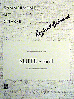 Suite E - Moll