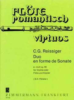 Duett En Forme De Sonate E - Moll