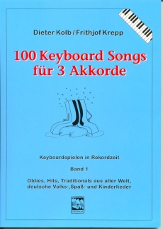 100 Keyboard Songs Fuer 3 Akkorde 1