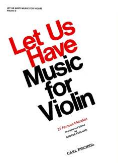 Let Us Have Music For Violin 2