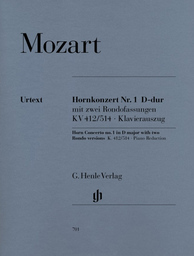 Konzert 1 D - Dur Kv 412 (514)