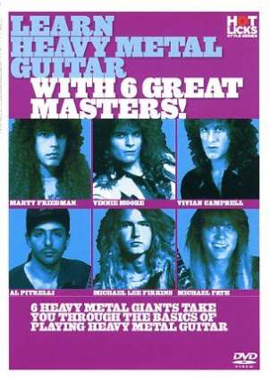 Learn Heavy Metal Guitar With 6 Great Masters