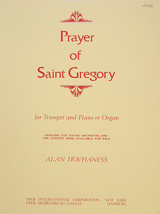 Prayer Of Saint Gregory