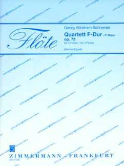 Quartett F - Dur Op 72
