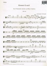 Concerto G - Moll Pv 411
