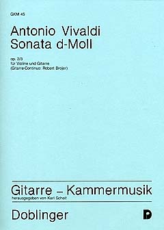 Sonate D - Moll Op 2/3