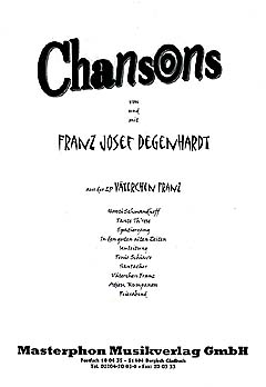 Vaeterchen Franz - Chansons