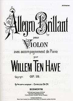 Allegro Brillant Op 19