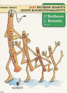 Leichte Blockfloetenquartette - Von Beethoven Bis Bernstein