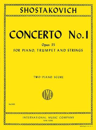 Konzert 1 C - Moll Op 35