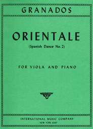 Oriental (Danza Espanola 2) Op. 5