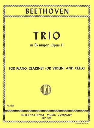 Trio B - Dur Op 11 (gassenhauer)