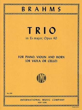 Trio 2 Es - Dur Op 40