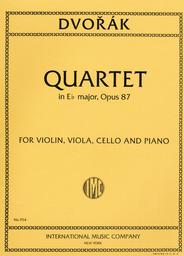 Quartett 2 Es - Dur Op 87