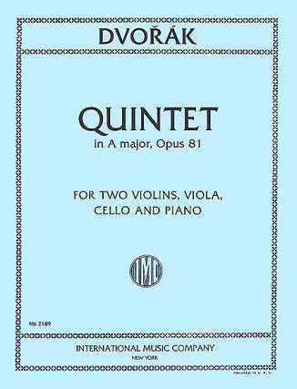Quintett A - Dur Op 81
