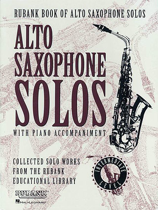 Rubank Book Of Alto Saxophone Solos