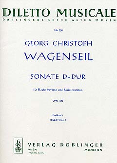 Sonate D - Dur Wv 513