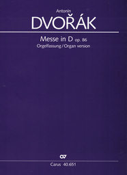 Messe D - Dur Op 86 Orgelfassung