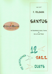 Saxtus 12 Jazz Duets