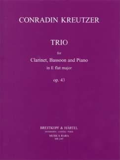 Trio Es - Dur Op 43 Kwv 3105
