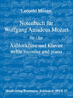 Notenbuch Fuer Wolfgang Amadeus Mozart