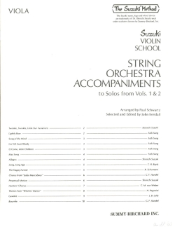 String Orchestra Accompaniments
