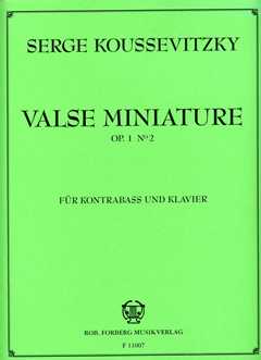 Valse Miniature Op 1/2