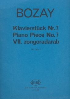 Klavierstueck 7 Op 30 B /1