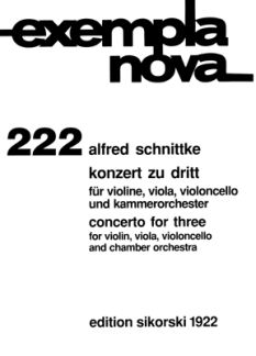 Konzert Zu Dritt + Menuett Fuer Streichtrio