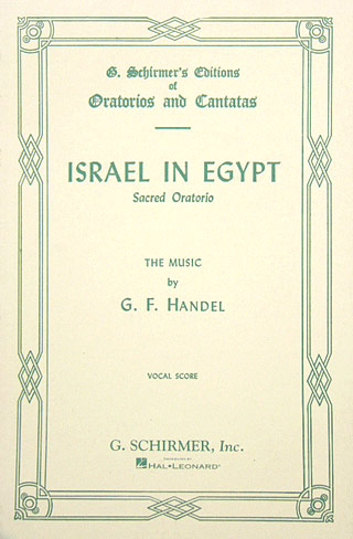 Israel In Aegypten Hwv 54