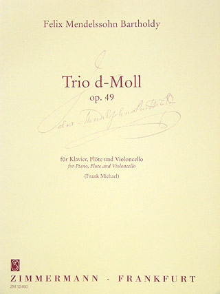 Trio D - Moll Op 49