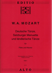 Deutsche Taenze 1 Salzburger Menuette +