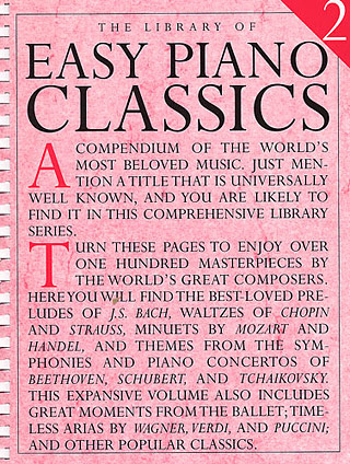 The Library Of Easy Piano Classics 2