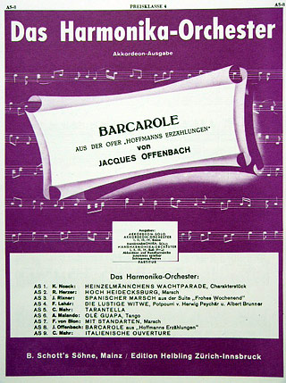 Barcarole (hoffmanns Erzaehlung