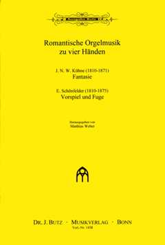 Romantische Orgelmusik Zu 4 Haenden