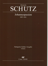 Johannes Passion Swv 481
