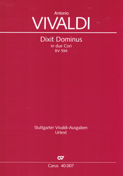 Dixit Dominus Psalm 109 Rv 594