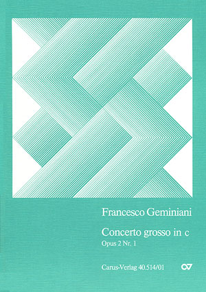 Concerto Grosso C - Moll Op 2/1