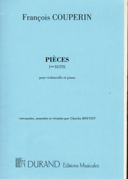Pieces De Violoncelle Suite 1