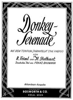 Donkey Serenade (tarantella)