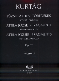 Attila Jozsef Fragmente Op 20