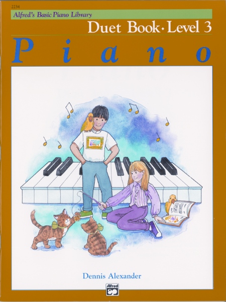 Duet Book 3 - Alfred'S Basic Piano Library