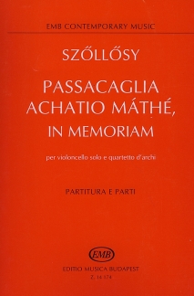 Passacaglia Achatio Mathe In Memoriam