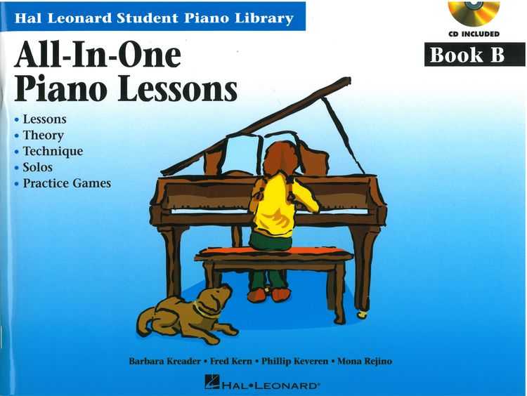 All In One Piano Lessons Book B