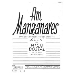 Am Manzanares (aus Clivia)