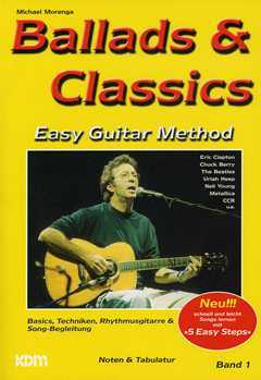 Ballads + Classics 1 - Easy Guitar Method